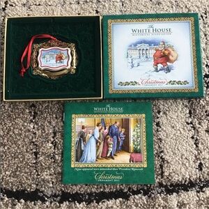 The White House ornaments 2010 and 2011